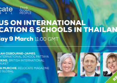 Focus on international education and schools in Thailand