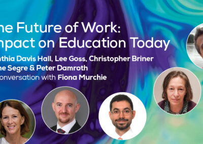 The Future of Work, impact on education today