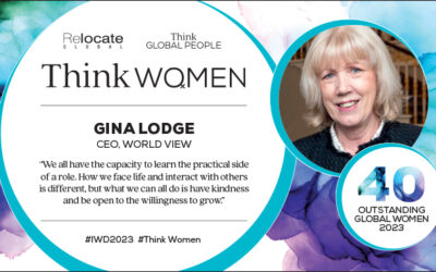 Gina Lodge, Think Women’s 40 Outstanding Global Women 2023