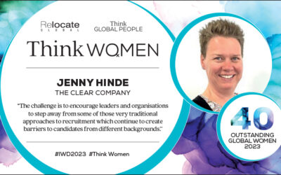 Jenny Hinde, Think Women’s 40 Outstanding Global Women 2023