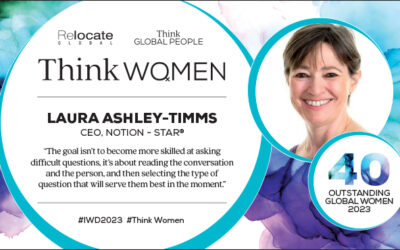 Laura Ashley-Timms, Think Women’s 40 Outstanding Global Women 2023