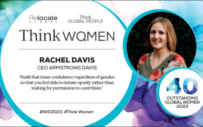 Rachel Davis, Think Women’s 40 Outstanding Global Women 2023