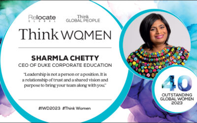 Sharmla Chetty, Think Women’s 40 Outstanding Global Women 2023
