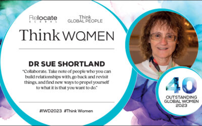 Dr Sue Shortland, Think Women’s 40 Outstanding Global Women 2023
