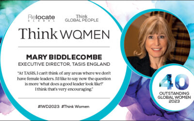 Mary Biddlecombe, Think Women’s 40 Outstanding Global Women 2023