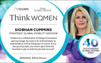 Siobhan Cummins, Think Women’s 40 Outstanding Global Women 2023