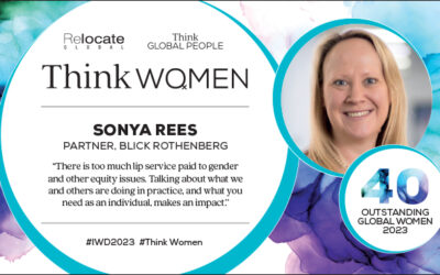 Sonya Rees, Think Women’s 40 Outstanding Global Women 2023