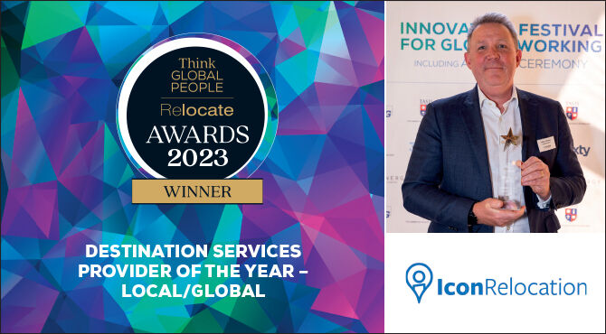 Destination services provider of the year - local/global - Icon Relocation - Simon Johnston