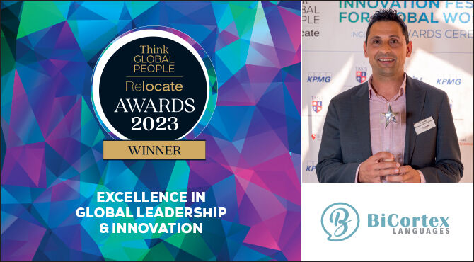 Excellence in Global Leadership and Innovation - BiCortex Languages - Inigo Lopez