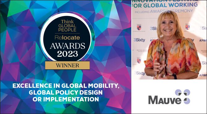 Excellence in Global Mobility, Global Policy Design or Implementation - Mauve Group - Ann Ellis