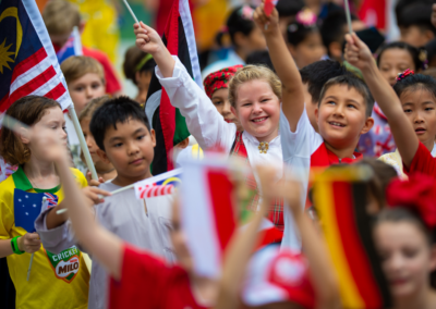 A Community Coming Together Through Language