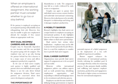 Dual careers-why it’s an issue