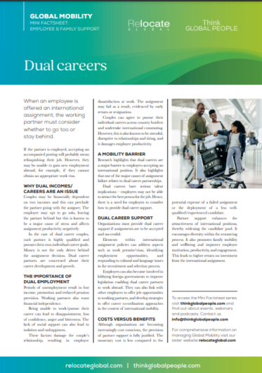 A2. Dual careers-why it’s an issue