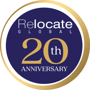 Relocate Global 20th Anniversary icon