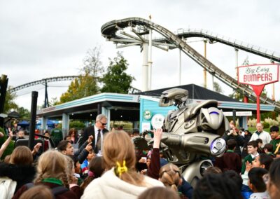 10,000 students descend on Thorpe Park for a rollercoaster day of STEAM learning