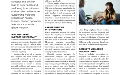 D4. Wellbeing support