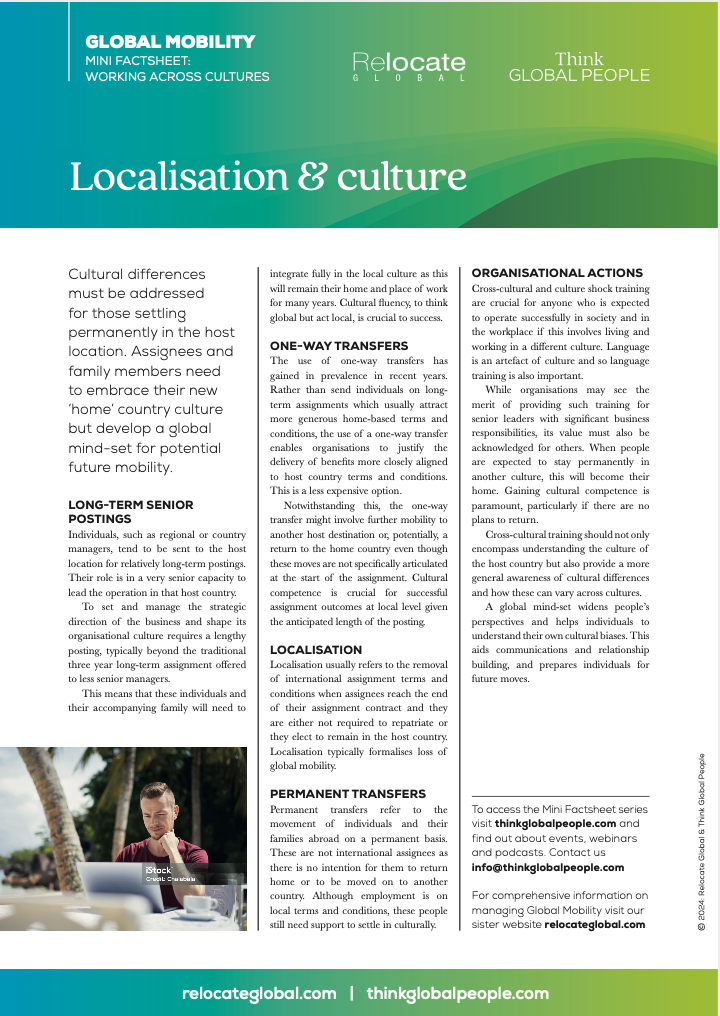 G7. Localisation & culture