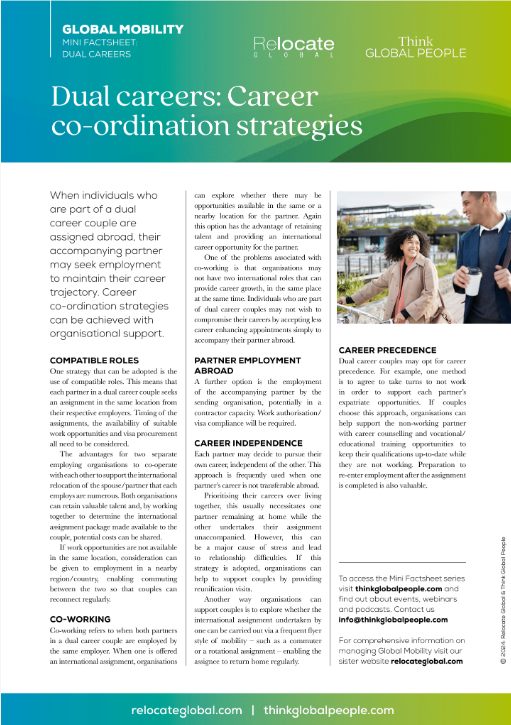 I4. Career coordination strategies