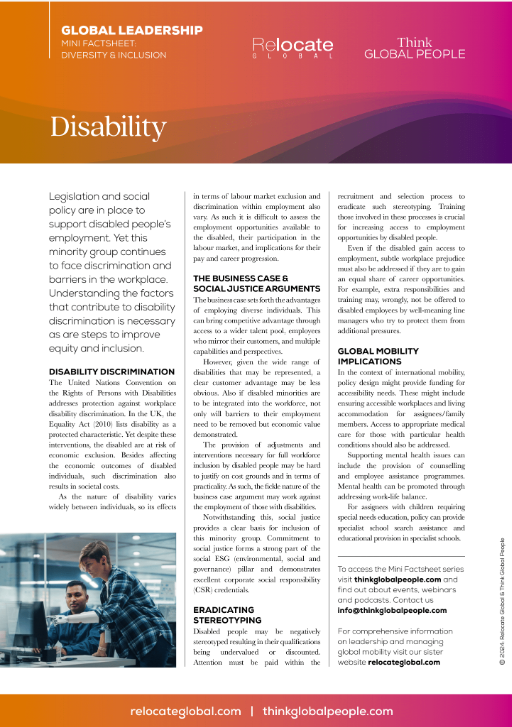 5. Disability