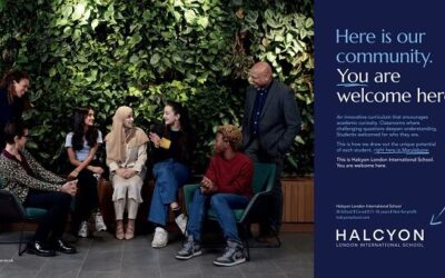 Halcyon London International School Celebrates a Decade of Excellence with Major Tube Campaign