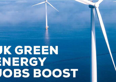 UK green energy jobs boost