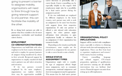 Barrier or facilitator to global mobility