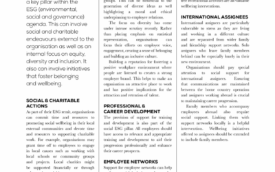 ESG: Social Interventions