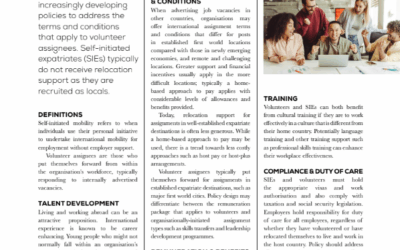 Policy design for self-initiated & volunteer assignments