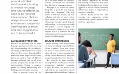 Education and schools language and culture