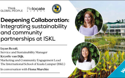 Deepening Collaboration: Integrating sustainability and community partnerships at ISKL ISKL Watch Now webinar ad (1280 x 638px for Cheryl)